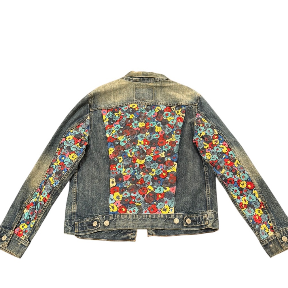 Floral Denim Jacket